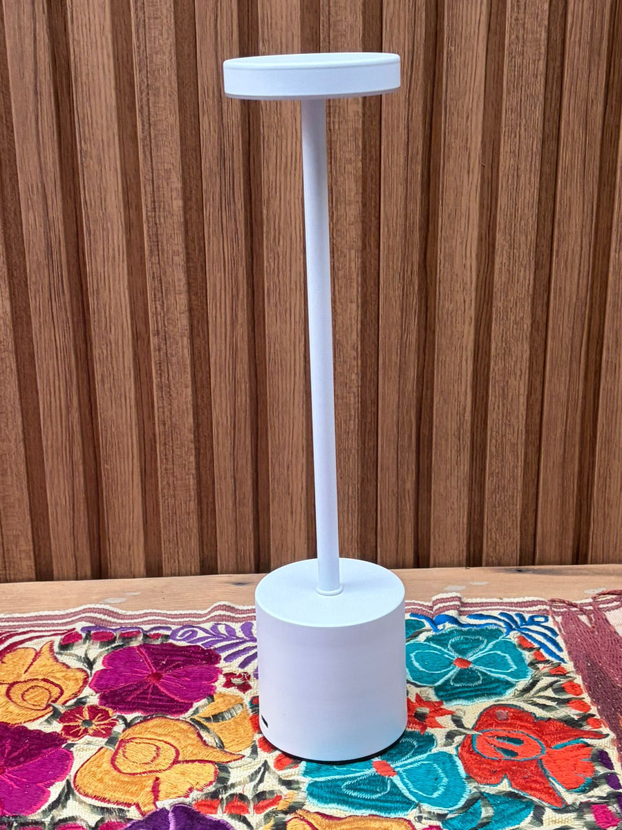 Lámpara Led Recargable Omio Touch Táctil 3 Tonos De Luz Blanco