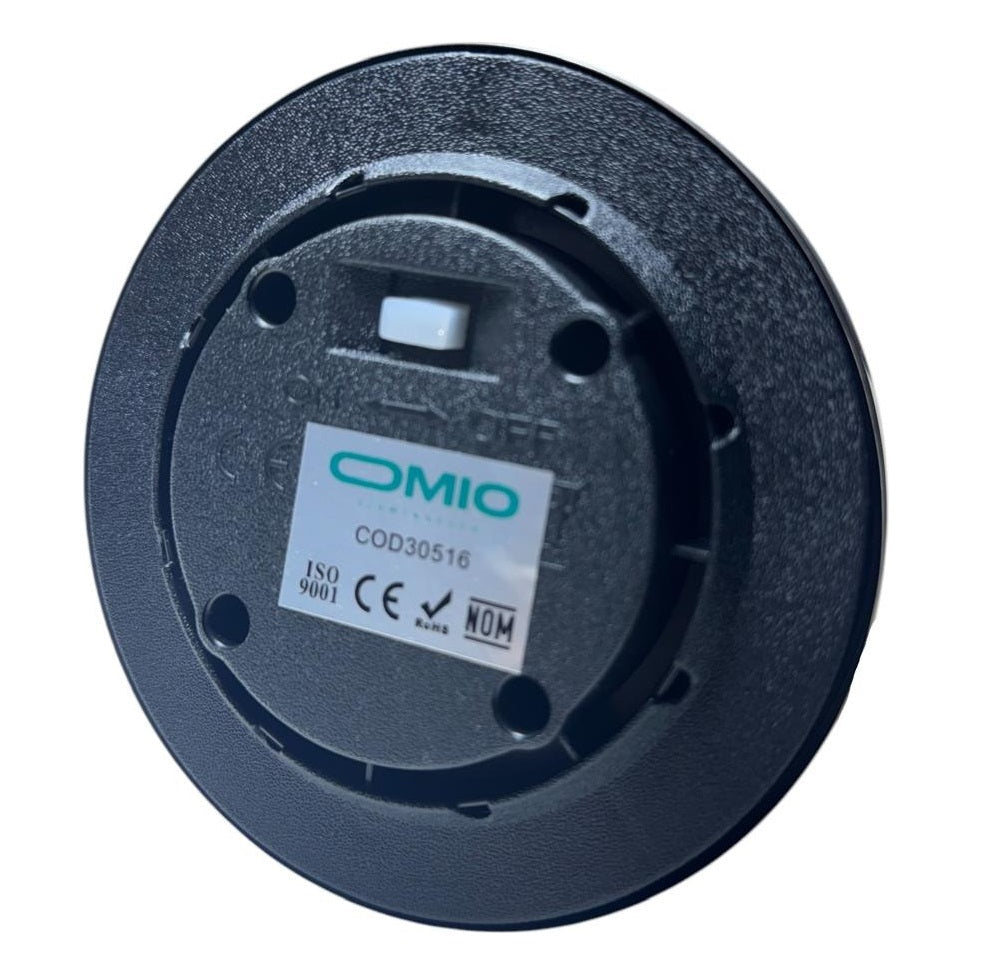 Luminaria Solar Piso Omio Led Cálidos Para Jardín Pack De 4