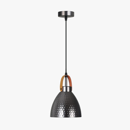 Colgante Omio Cuero Modelo Aura Gris Espacial