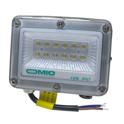 Reflector Foco Led Omio 10w Policarbonato Frío/cálido