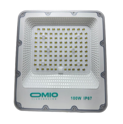 Reflector Led Omio 100w Policarbonato Frío/cálido/neutra