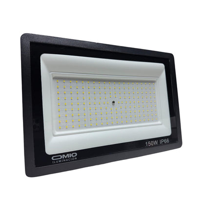 Foco Reflector Omio Para Exterior/interior Led 150w Luz Fria Lux