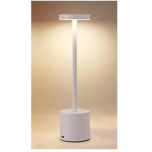 Lámpara Led Recargable Omio Touch Táctil 3 Tonos De Luz Blanco