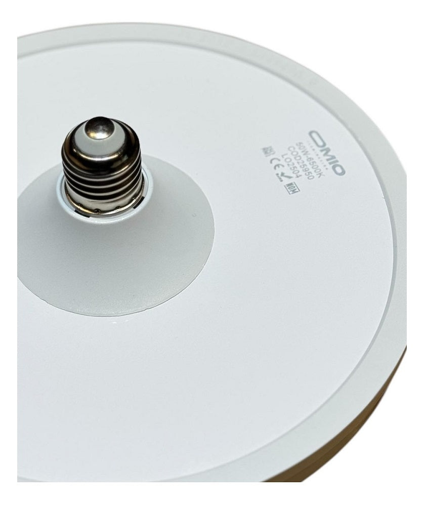 Lampara Led Omio Ufo Tipo Plafon 50w Luz Fria E27