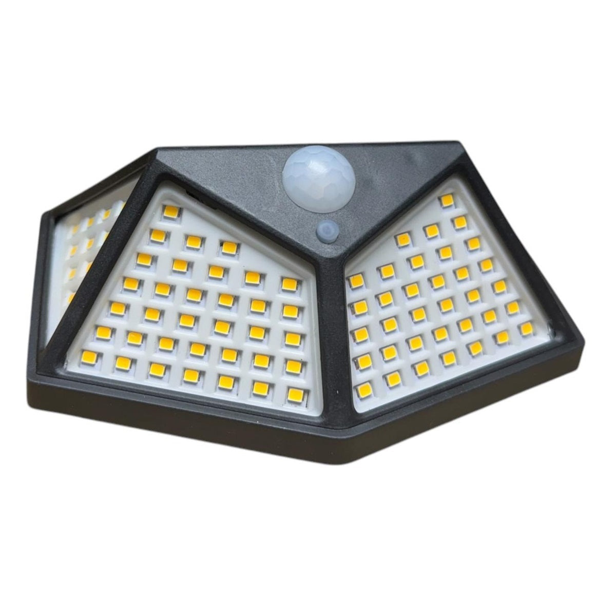 Lampara Exterior Farol Solar Omio Foco 15w Sensor Movimiento