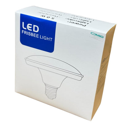 Lampara Led Omio Ufo Tipo Plafon 50w Luz Fria E27