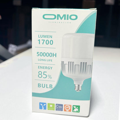 Lámpara Galponera Led Foco Bulbo 20 W Luz Fría