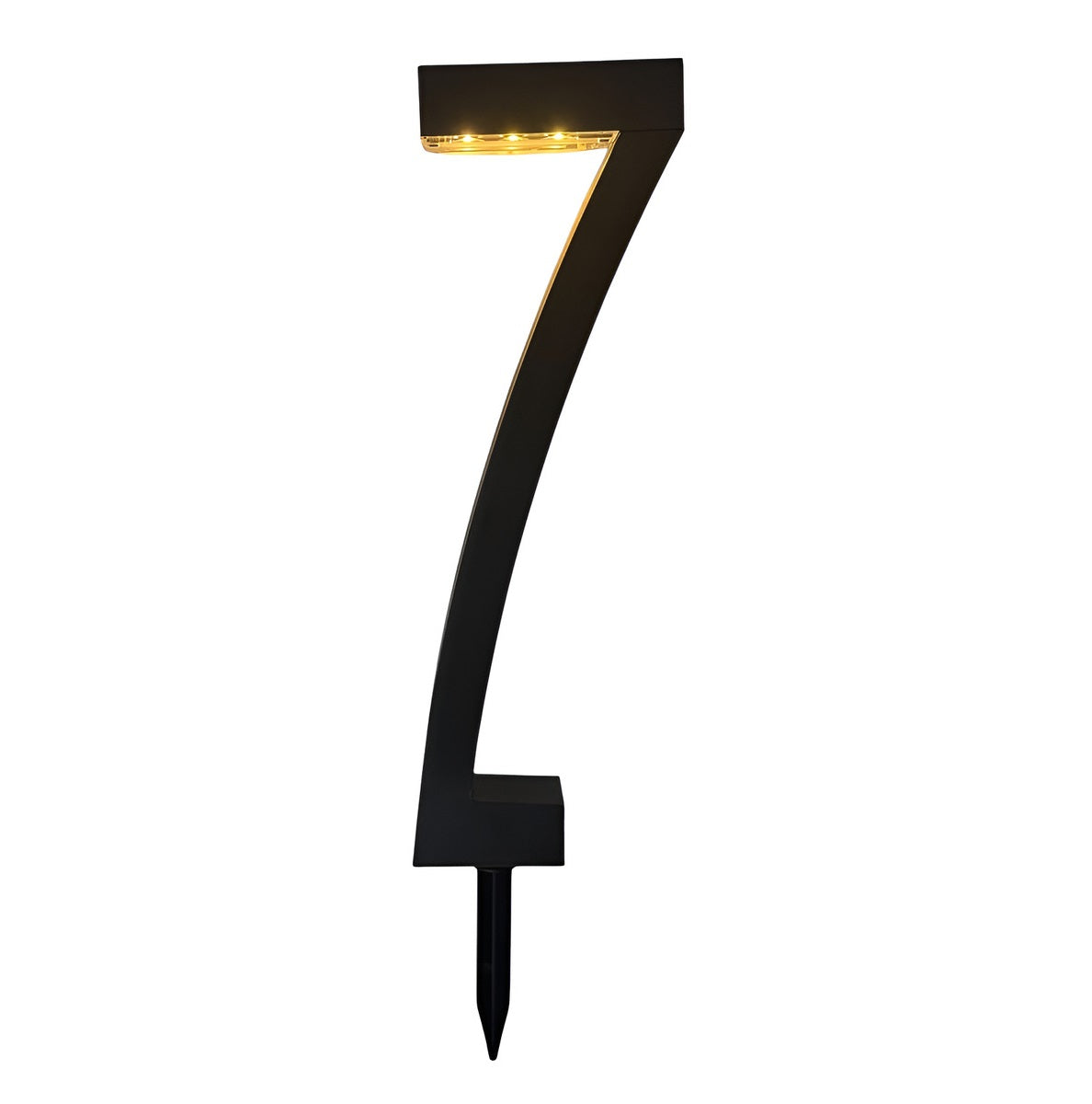 Lámpara Solar Led 7 Cálida Para Jardín - Pack De 6
