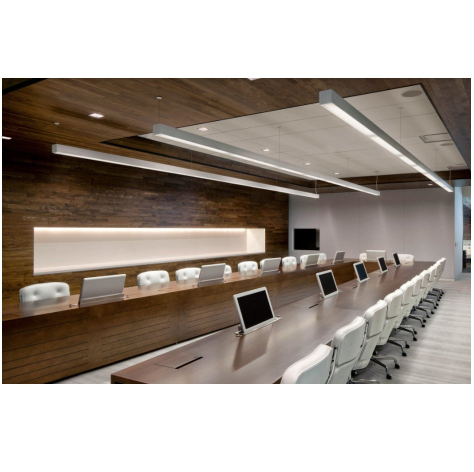 Lámpara Led Lineal Colgante 120cm 36w Fría/neutra Omio