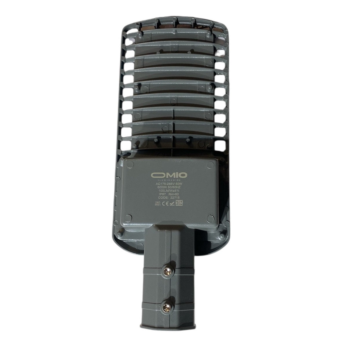 Luz Led Vial Omio 50w Gris Oscuro Blanco Frío