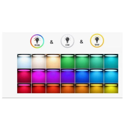 Lámpara Led Omio 9w E27 Wifi Rgb Inteligente Cálida+fría