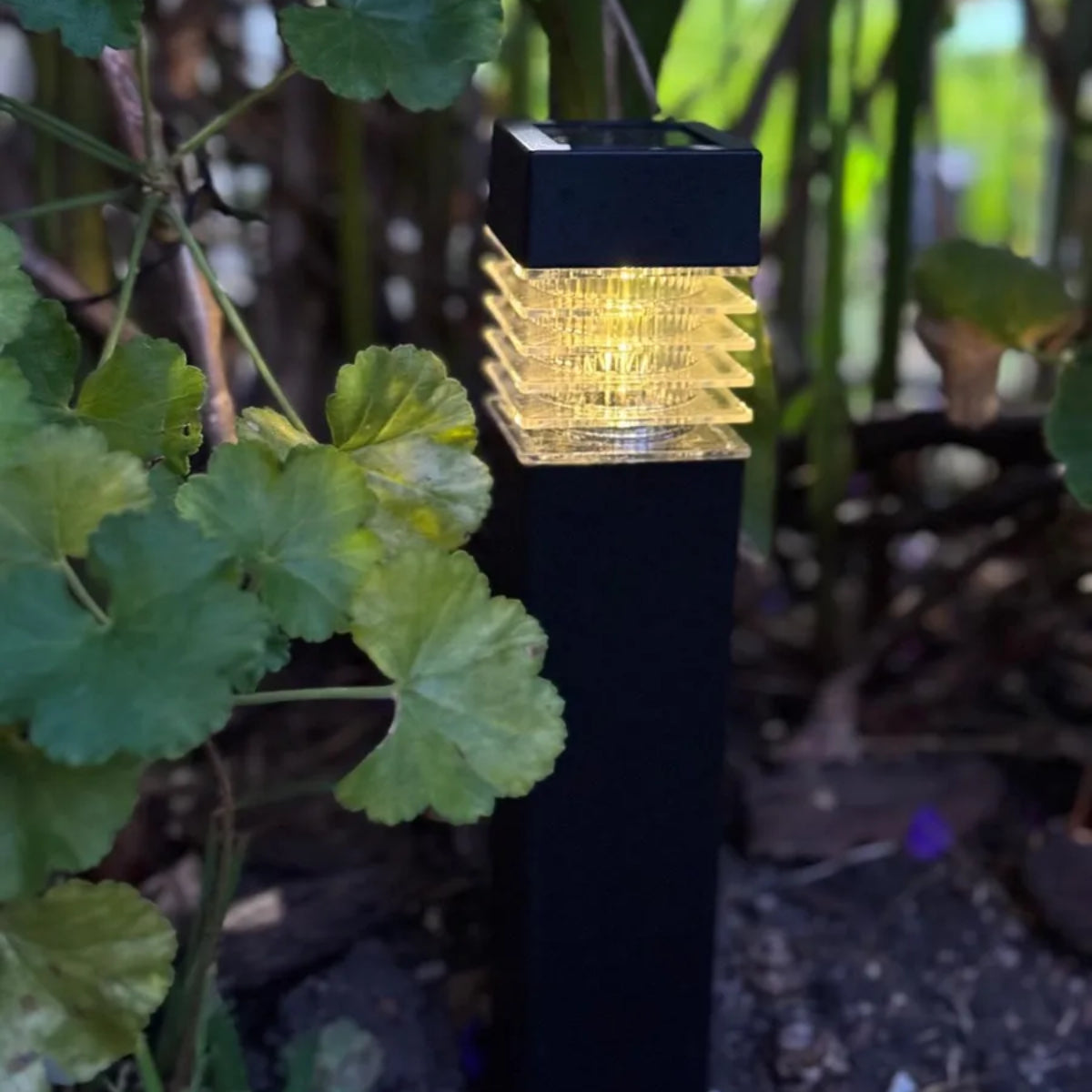 Farol Solar X6 Led Exterior Jardín Para Jardín - 1w Pincho