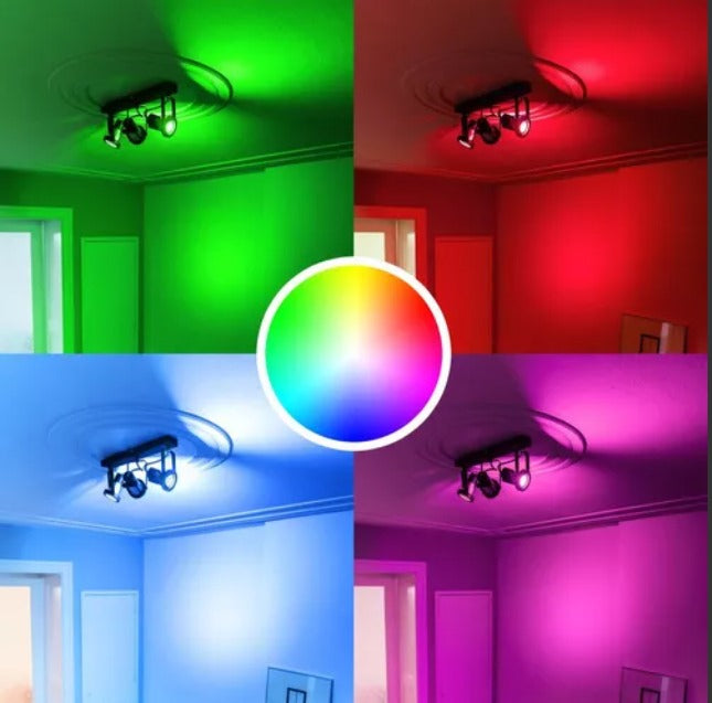 Lámpara Rgb Led Omio 5w Gu10 3000k Wi-fi