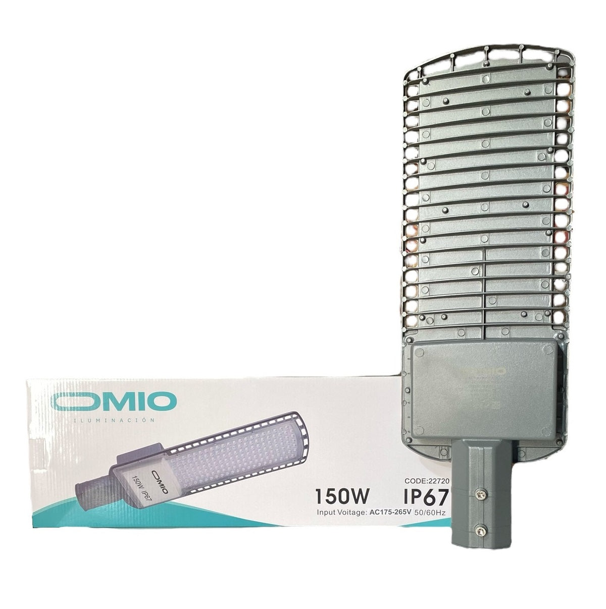 Luminaria Vial Led 150w Para Calle Caminos Y Senderos