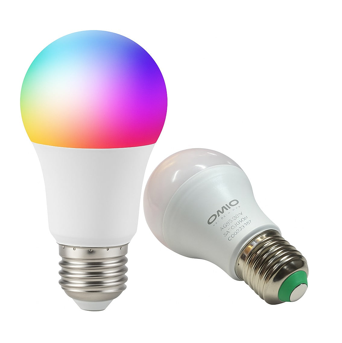 Lámpara Led Omio 9w E27 Wifi Rgb Inteligente Cálida+fría