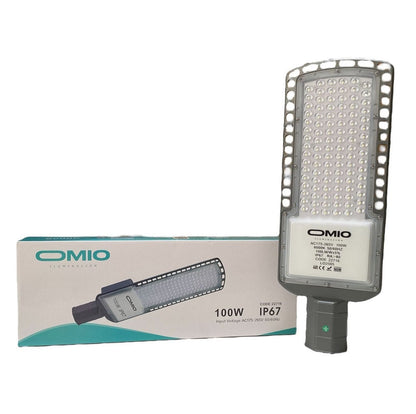 Luz Led Omio Vial 100w Para Iluminación De Calles / Senderos