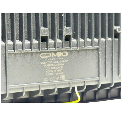 Foco Reflector Omio Para Ext/int Led 400w Luz Fria Lux