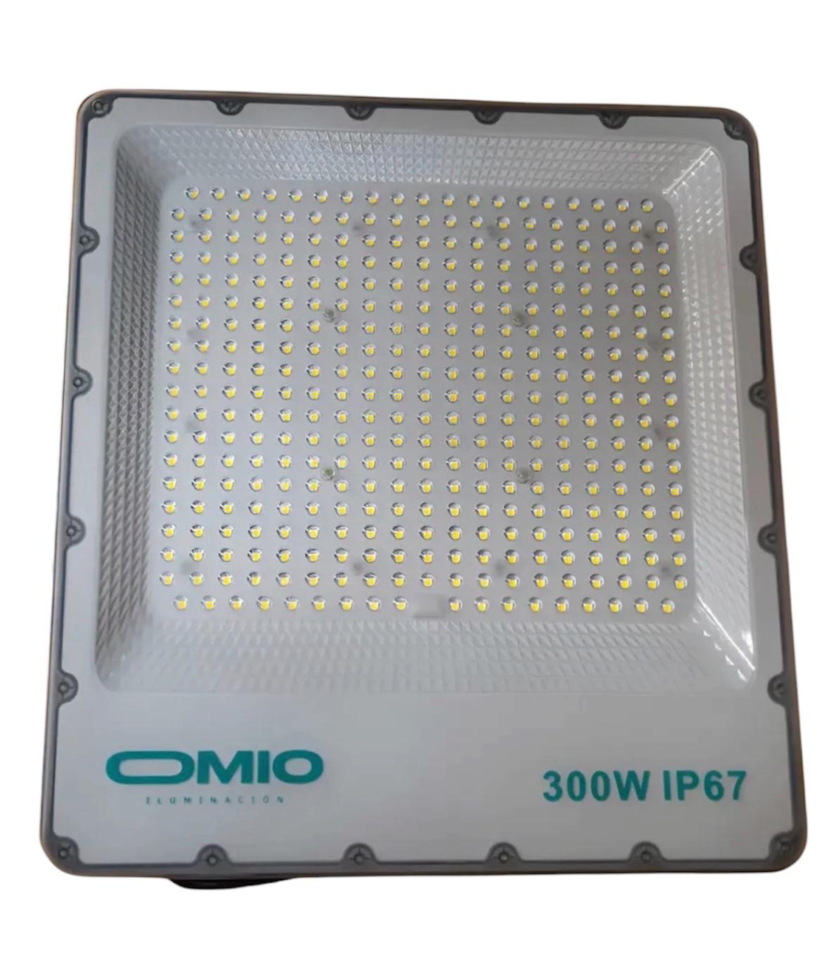 Reflector Led Omio 300 watts Policarbonato Frío Blanco