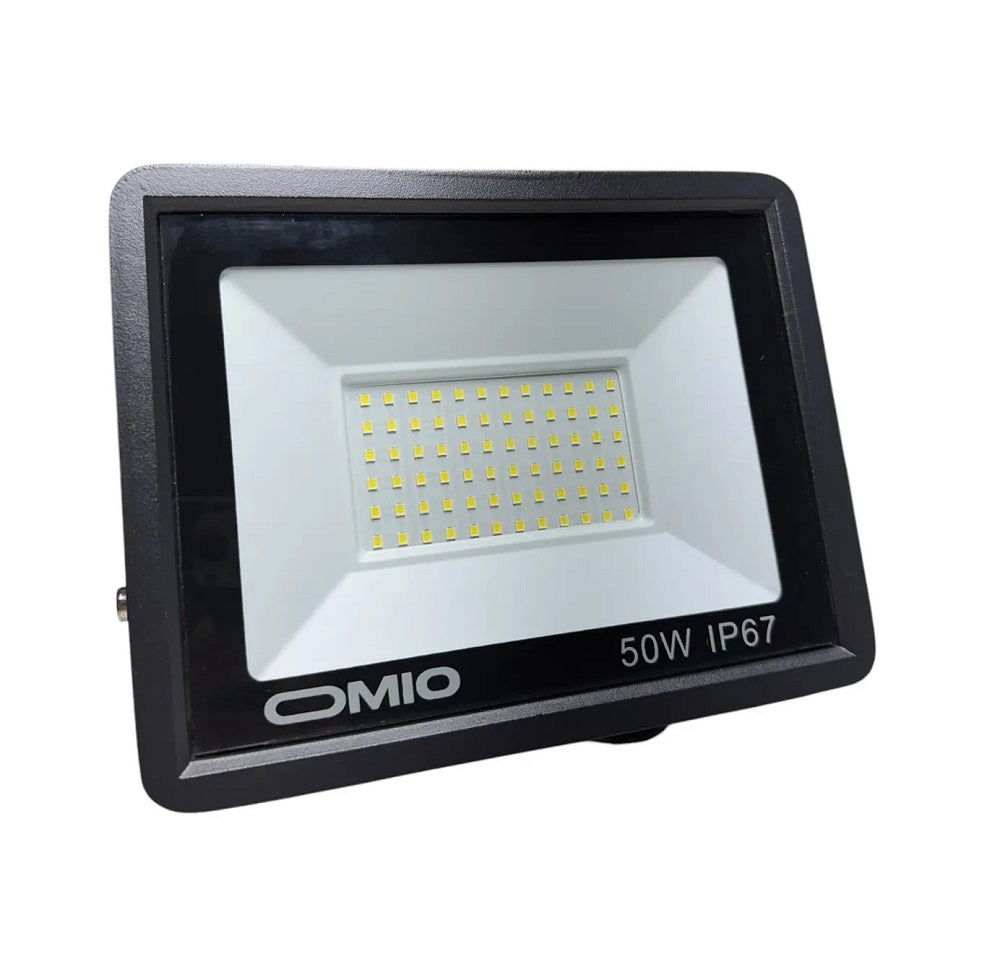 Foco Reflector Led Omio 50 watts Luz Fría/cálida Para Interior y exterior