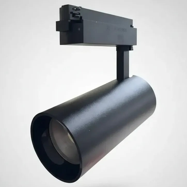 Omio Spot Led Para Riel 30 watts Aluminio Negro Driver Lifud