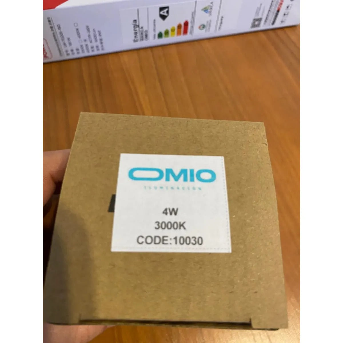 Lámpara Omio Vintage Led 4 watts Luz Cálida 3000k