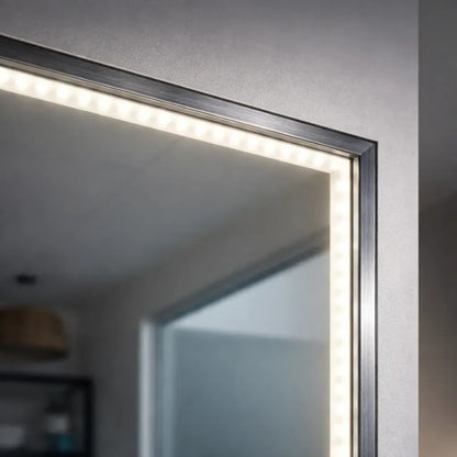 Espejo Led Rectangular Omio 80 Cm Luz Regulable