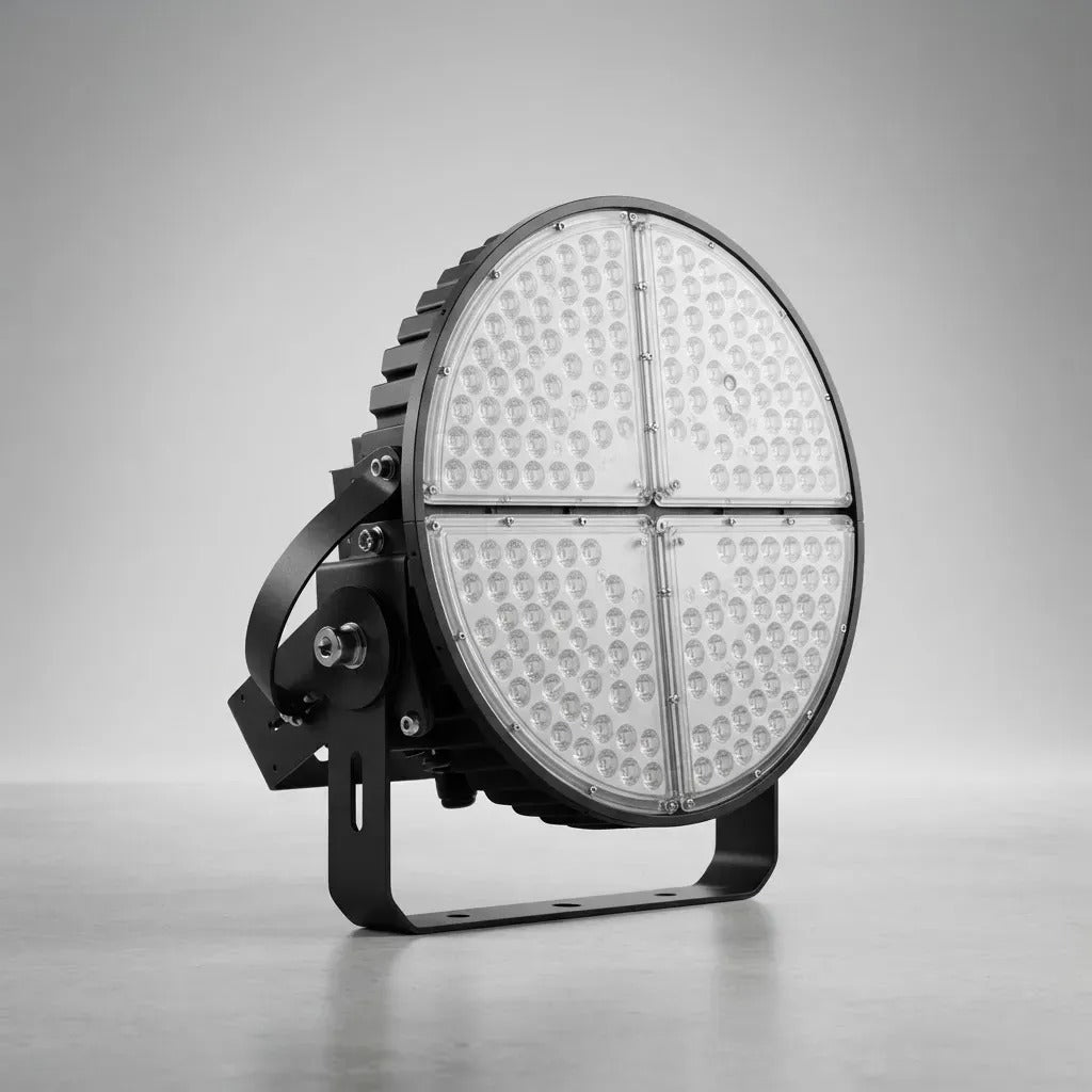 Proyector Reflector Circular Estadio 600w 60cm Ac85-265