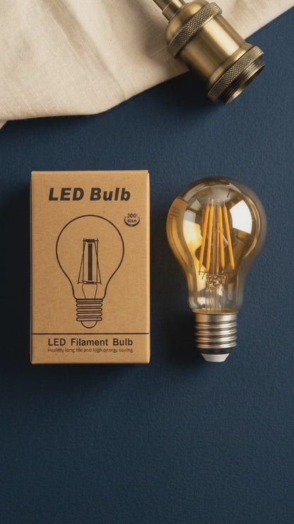 Lámpara Omio Vintage Led 4 watts Luz Cálida 3000k